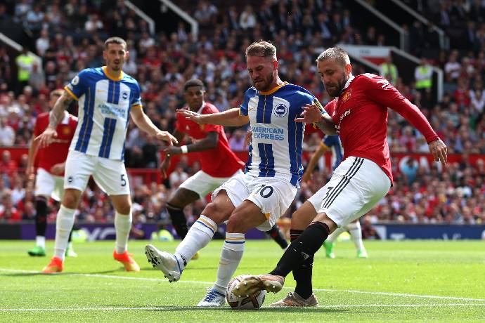 Soi kèo góc Brighton vs MU, 18h30 ngày 24/8